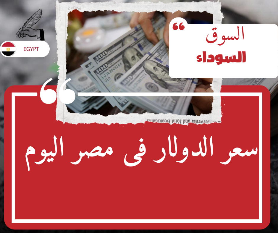 سعر الدولار فى مصر اليوم الاثنين