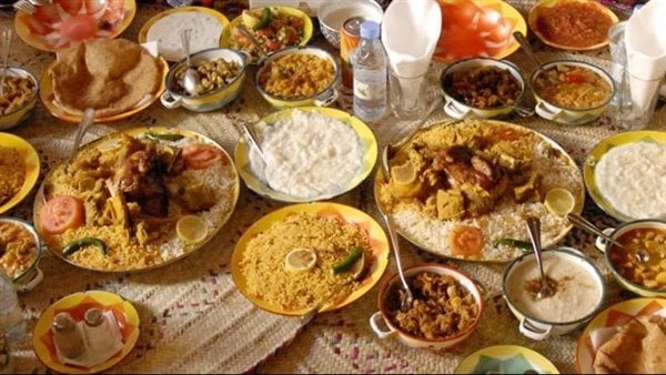 الفطار والسحور والحلويات لشهر رمضان المبارك