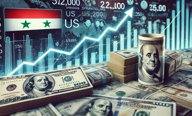 سعر الدولار في سوريا السوق السوداء اليوم