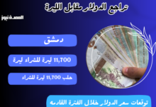 سعر صرف الدولار في سوريا اليوم